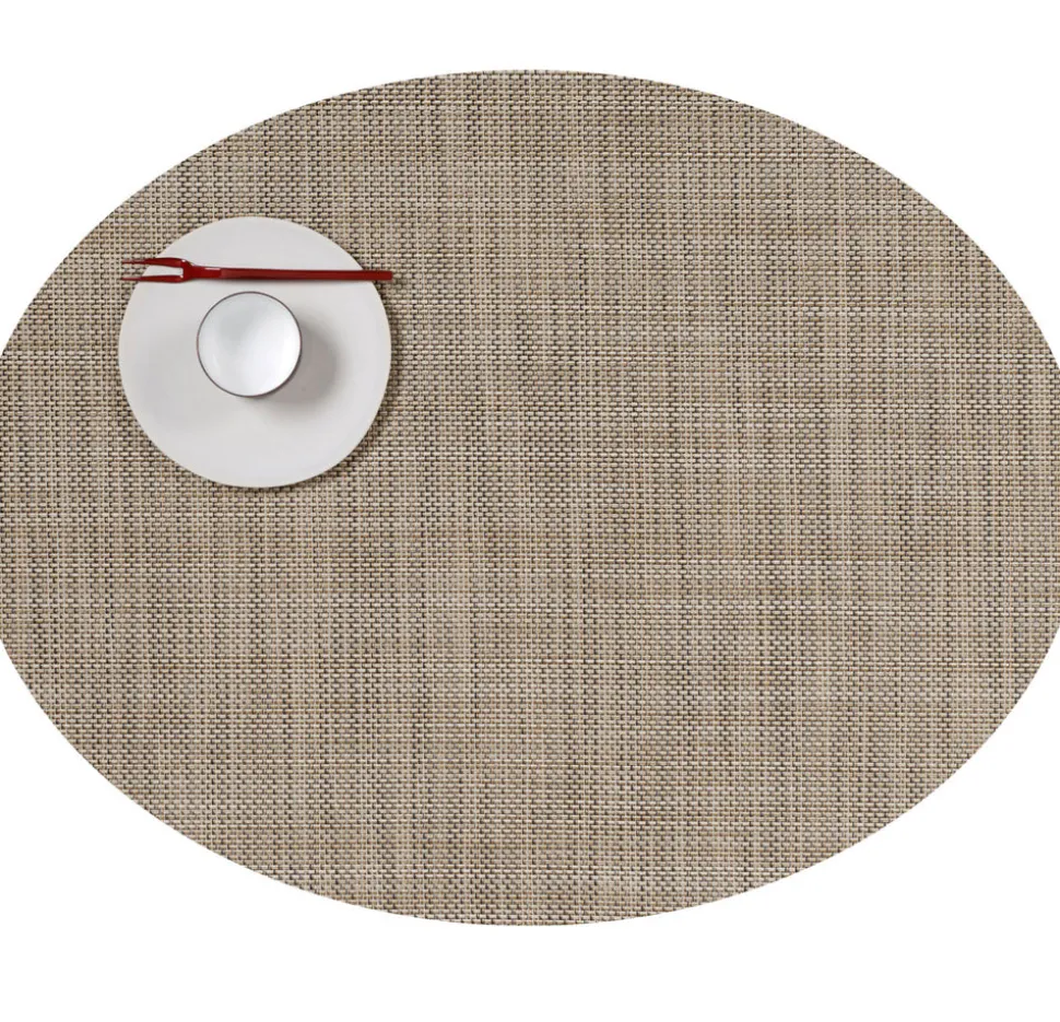 Mini Basketweave Oval Placemat
