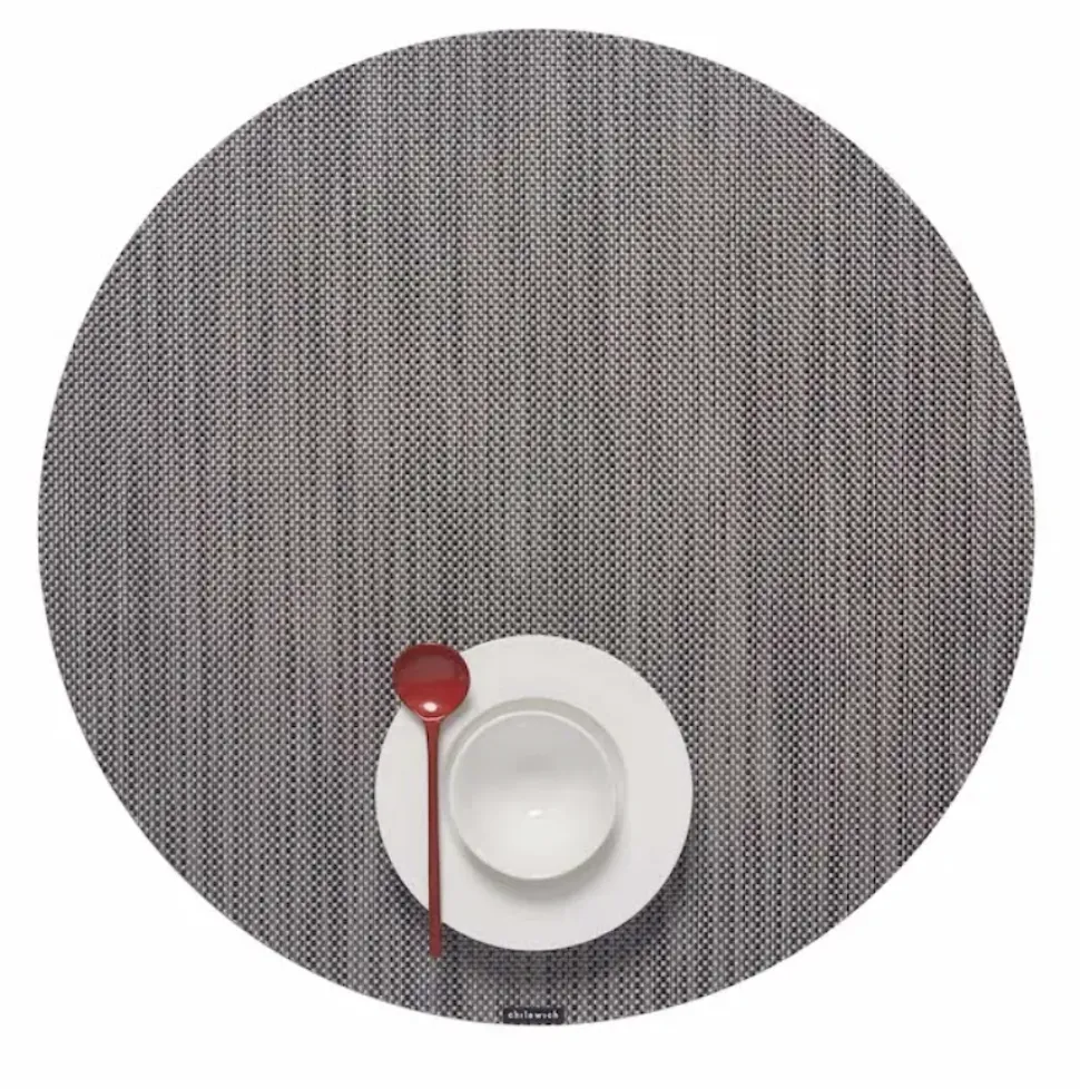 Mini Basketweave Round Placemat