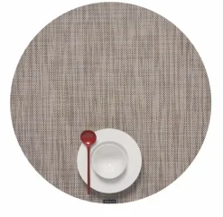 Mini Basketweave Round Placemat