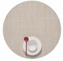 Mini Basketweave Round Placemat