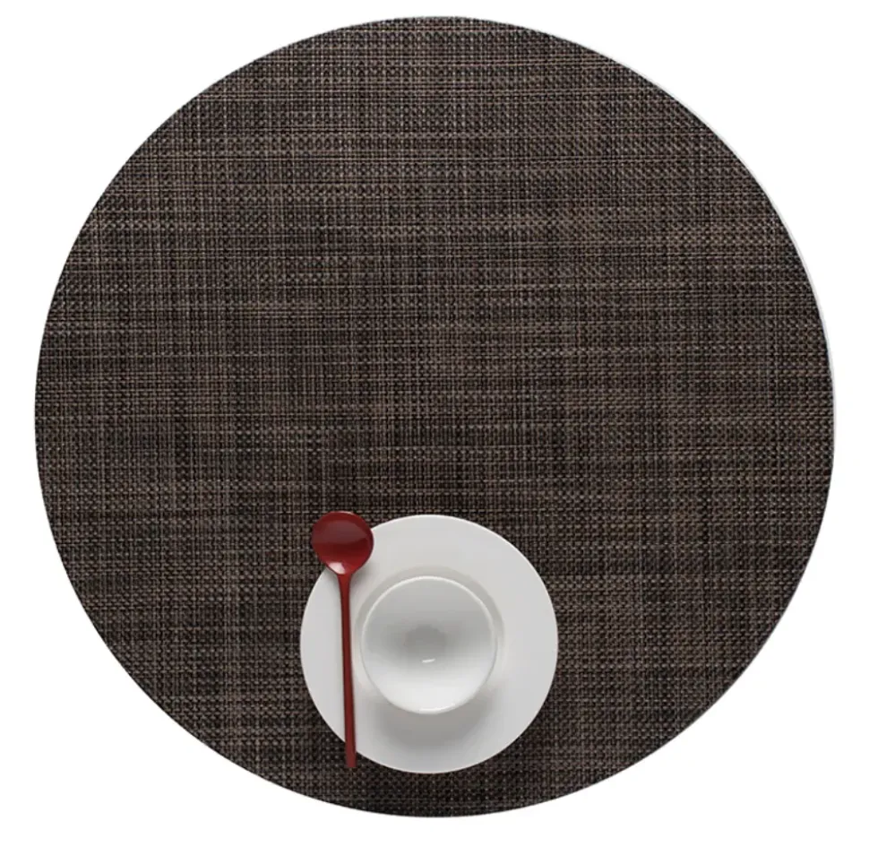 Mini Basketweave Round Placemat