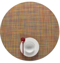 Mini Basketweave Round Placemat