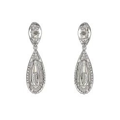 Mini Diamond Papillon Earrings