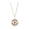 Mini Enamel Porte Bonheur Necklace