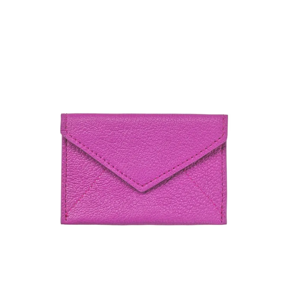 Mini Envelope in Goatskin Leather