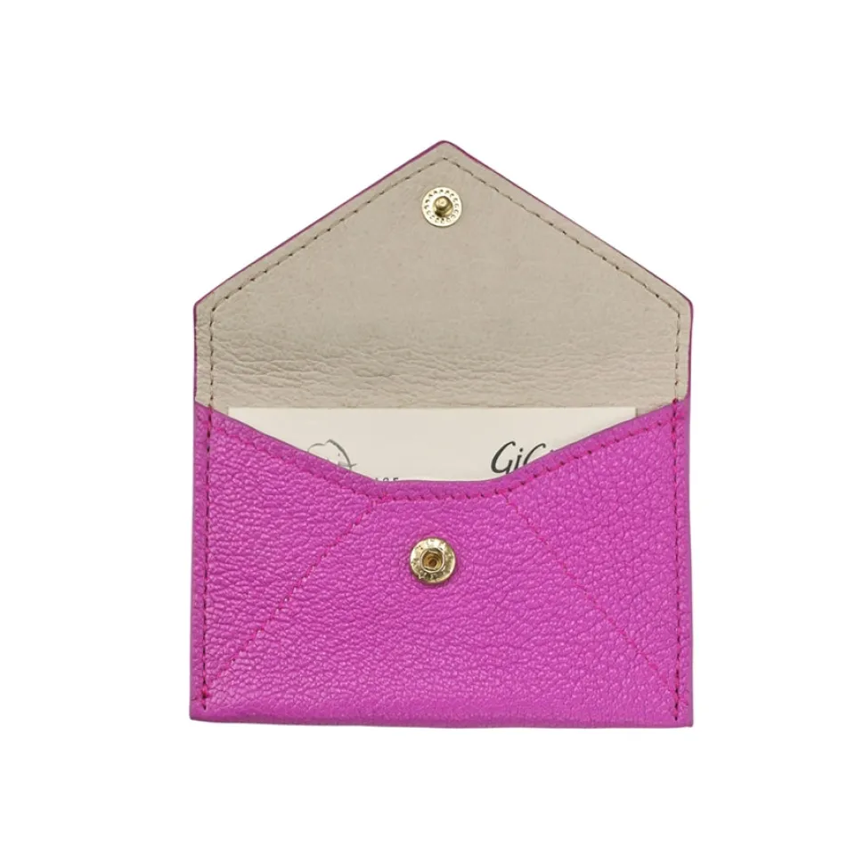 Mini Envelope in Goatskin Leather