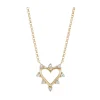 Mini Open Heart Necklace