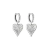 Mini Southwestern Heart Earrings