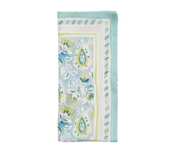 Mira Napkin in Seafoam & Green, Set of 4