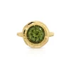 Mirage Ring in Green Tourmaline