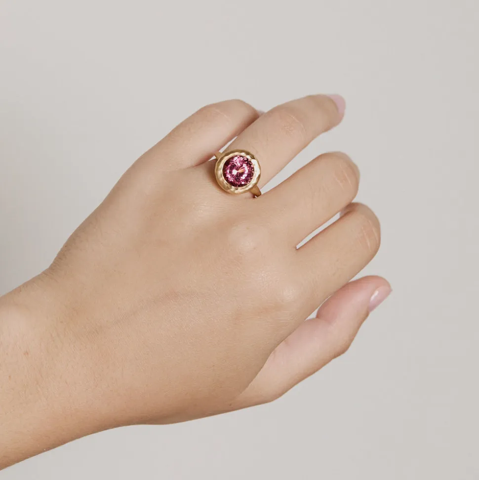 Mirage Ring in Pink Tourmaline