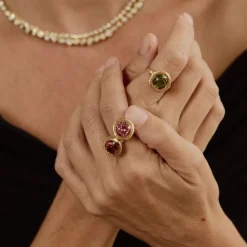 Mirage Ring in Pink Tourmaline