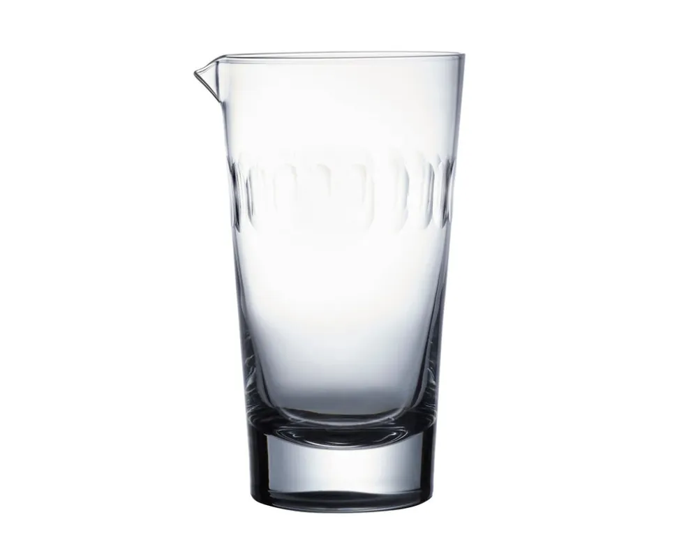 Mixing Glass With Lens Design