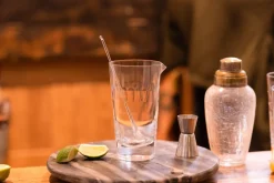 Mixing Glass With Lens Design
