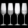 Mixology Flute 335ml 11 fl oz, Mixed Set of 4