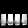 Mixology Highball 430ml 14.5 fl oz, Mixed Set of 4