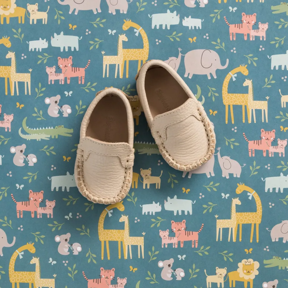 Moccasin for Baby Cream