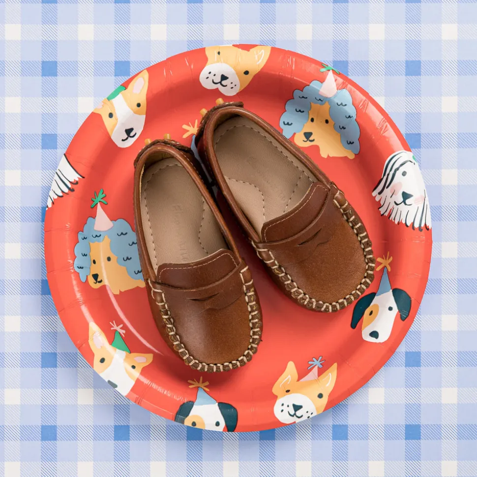 Moccasin for Baby Natural Brown