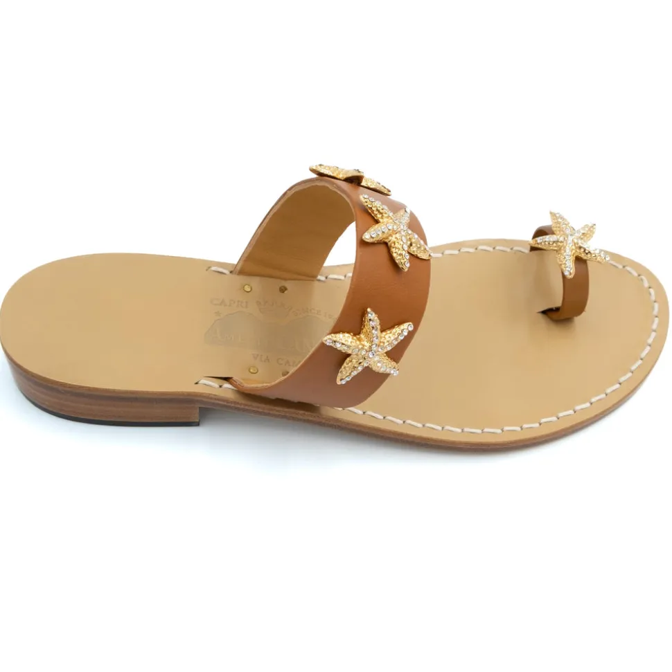Monica Leather Sandal
