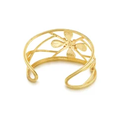 Monique Gem Cuff in Malachite