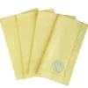 Monogram Dinner Napkin In Canary, Set of 4