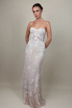 Monstera Eclipse Bustier Gown