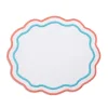 Morgan Placemat and Napkin Set in Turquoise