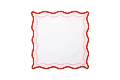Morgan Placemat and Napkin Set in Pink