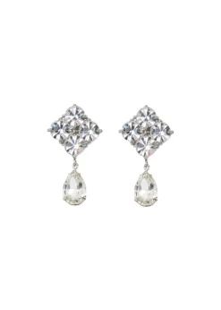 Morgana Earrings in Crystal