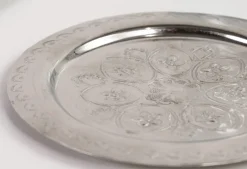Moroccan Berber Silver Coasters, Set of 4