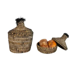 Moroccan Bread Basket, Set of 2