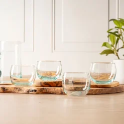Moroccan Stemless Goblets, Set of 4