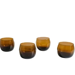 Moroccan Stemless Goblets, Set of 4