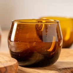 Moroccan Stemless Goblets, Set of 4