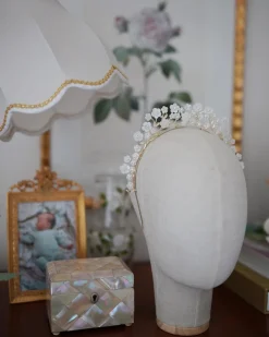 Mother-Of-Pearl Chinoiserie Crown