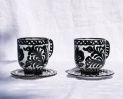 Mug With Hand Painted Designs