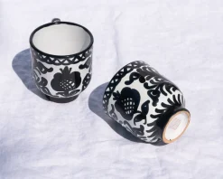 Mug With Hand Painted Designs