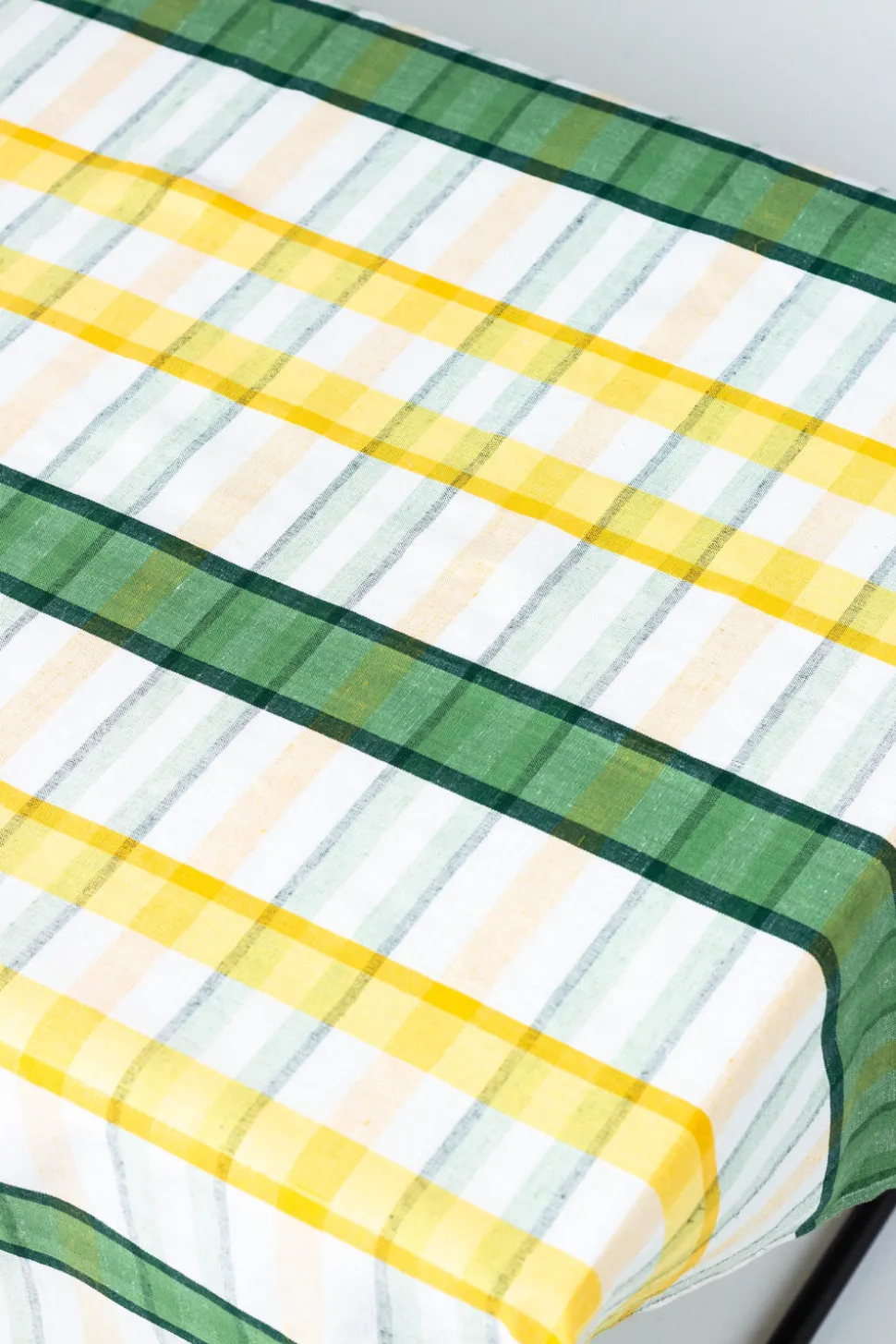 Multicolor Plaid Rectangular Tablecloth