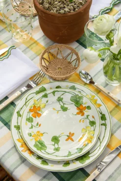 Multicolor Plaid Rectangular Tablecloth