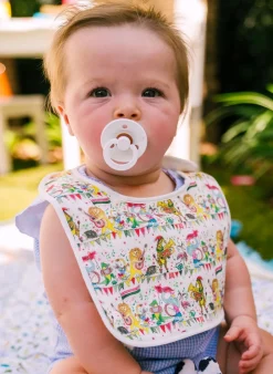 Musical Jubilee Bib in White