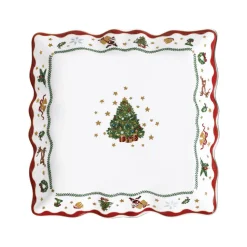 My Noel 9" Lace Square Tray