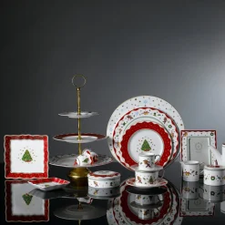 My Noel 4" Lace Square Tray