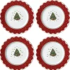 My Noel Salad & Dessert Plate, Set of 4