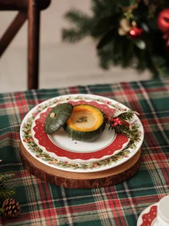 My Noel Salad & Dessert Plate, Set of 4