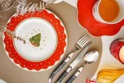My Noel Salad & Dessert Plate, Set of 4