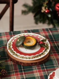 My Noel Salad / Dessert Plate