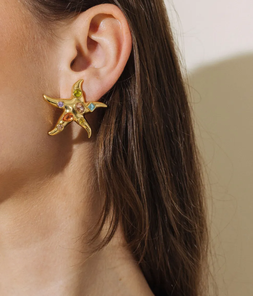 Naia Starfish Earrings