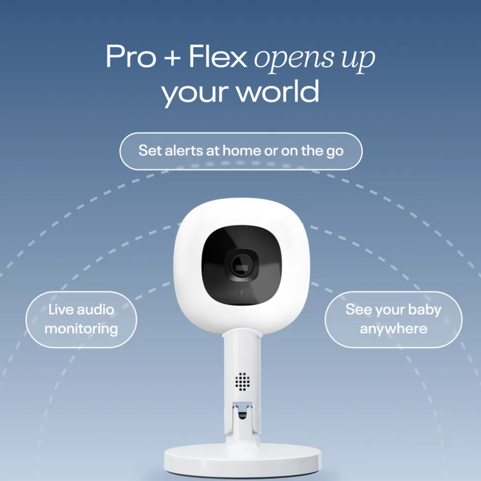 Nanit Pro Smart Baby Monitor & Flex Stand