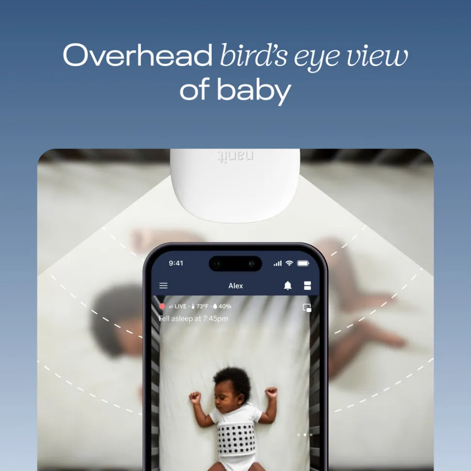 Nanit Pro Smart Baby Monitor & Wall Mount