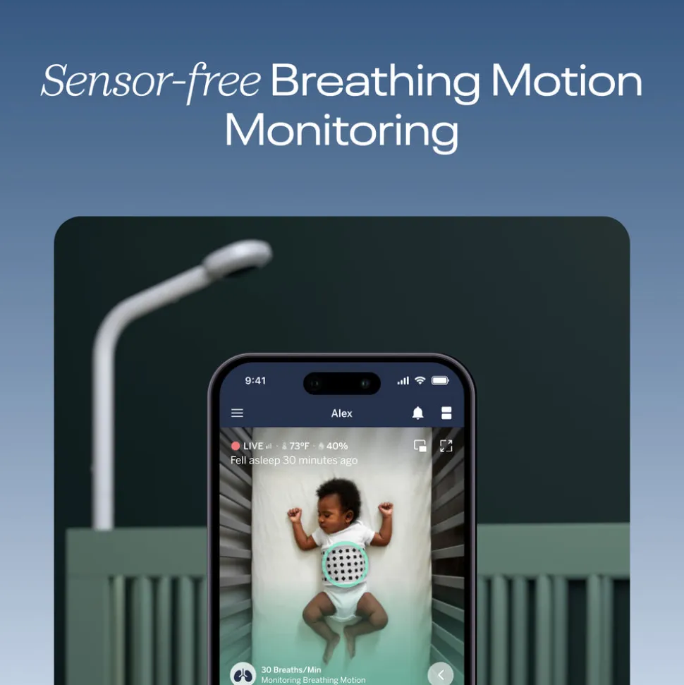 Nanit Pro Smart Baby Monitor & Wall Mount